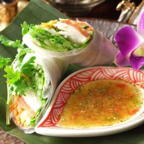Today's spring rolls