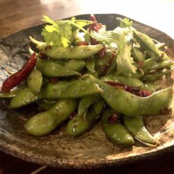 Thai style edamame