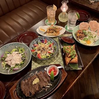 Recommended for parties! 4700 yen Amazon Club MIX Course TEX MEX & Ethnic