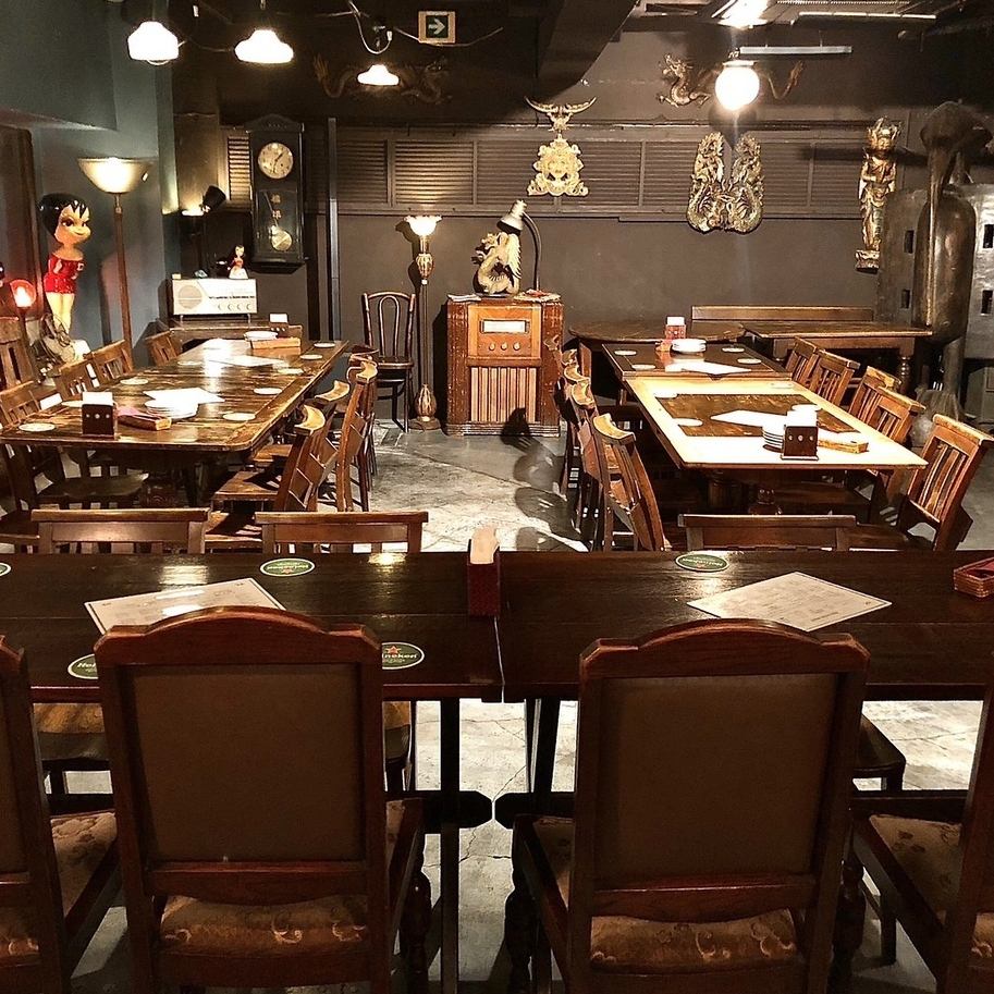 All-you-can-drink courses start at 2,000 yen! A special space behind a hidden door♪