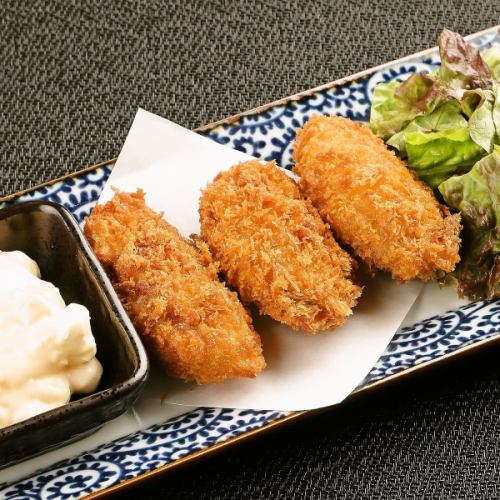 カキフライ　～自家製タルタルソース～