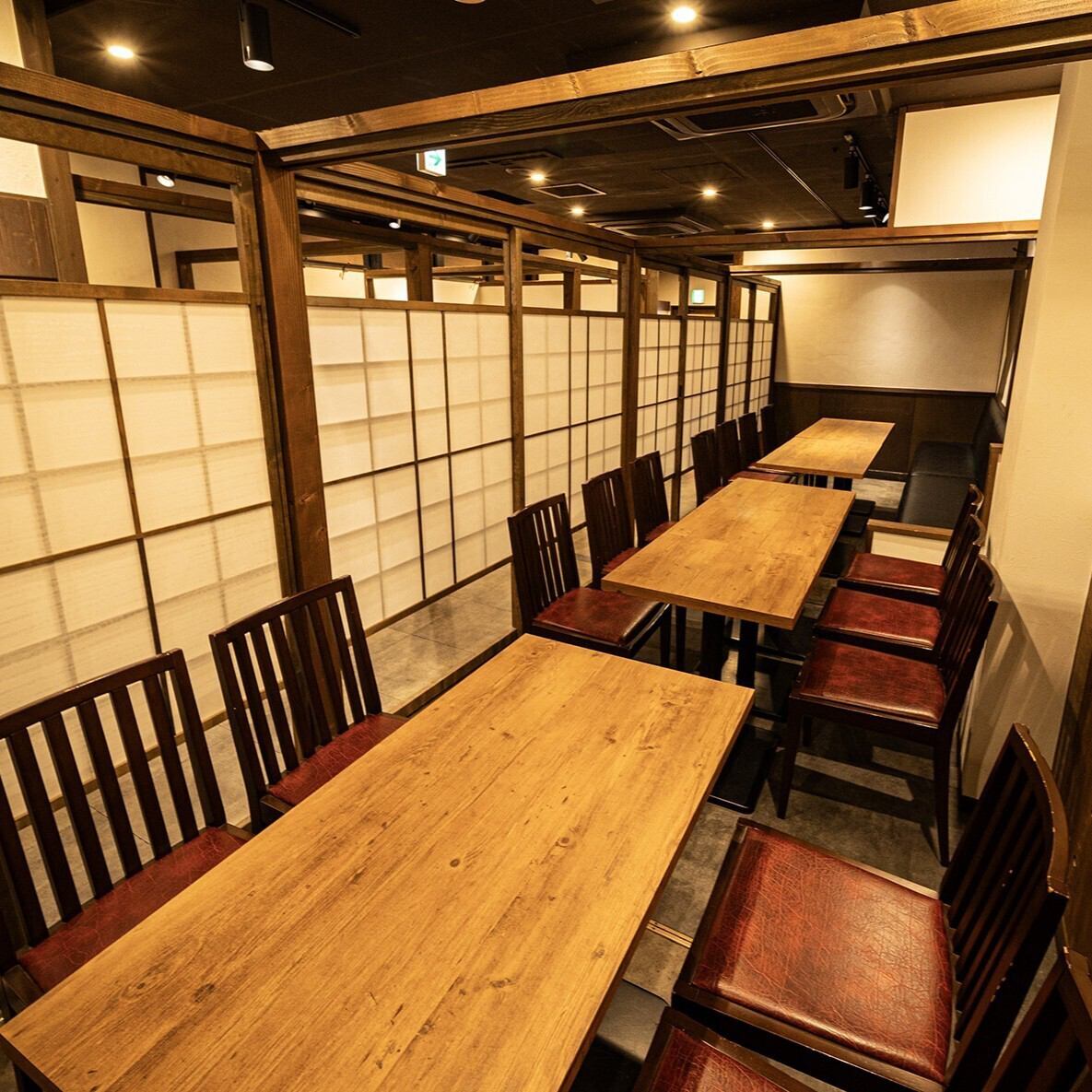 忘新年会ご予約受付中！最大40名様まで個室へご案内いたします♪