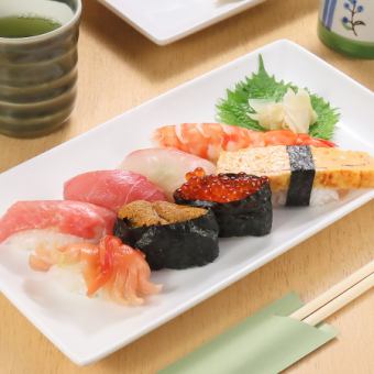 特上鮨 8かん(中とろ、いくら、うに入)