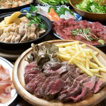 【음료 무제한 포함】송년회·신년회 음료 무제한 포함 호화 플랜◇6500엔(부가세 포함)