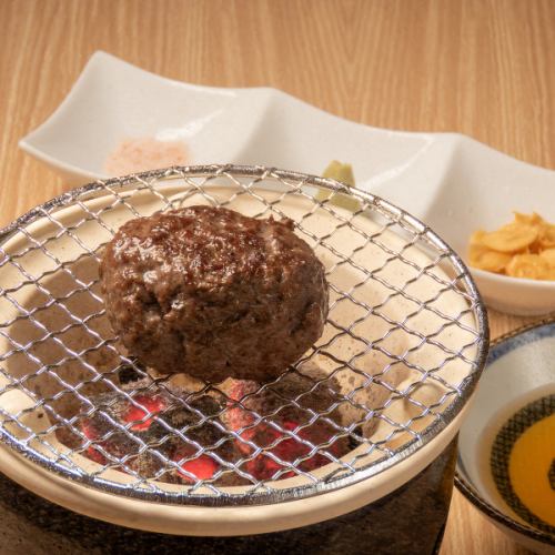 육즙 검은 털 일본소 햄버거!