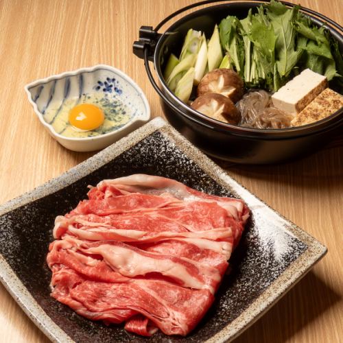 【추가】 스키야키 고기 (100g)