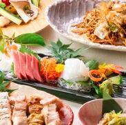 《2H飲み放題付》【縁極みコース】和牛モツ鍋or和牛モツ焼、チキン南蛮、九州のうまかもんを堪能