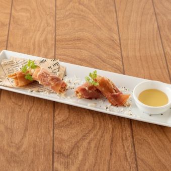 義大利燻火腿油條