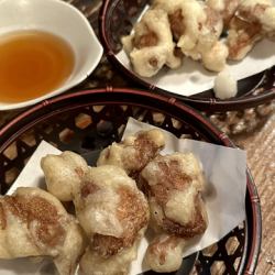 ジャンボなめこ天ぷら