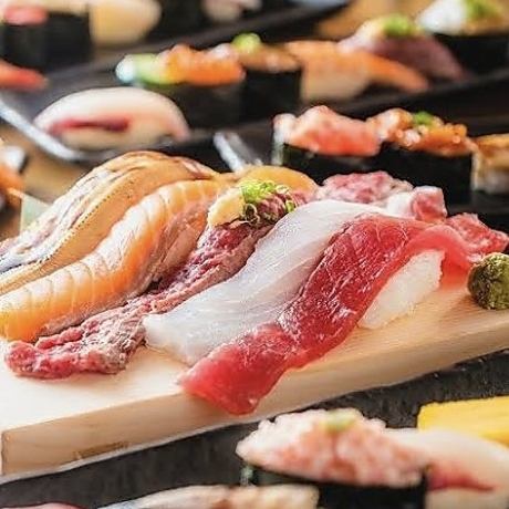 [3H無限暢飲◆110種]壽司/肉壽司+嚴選日本料理3000日圓