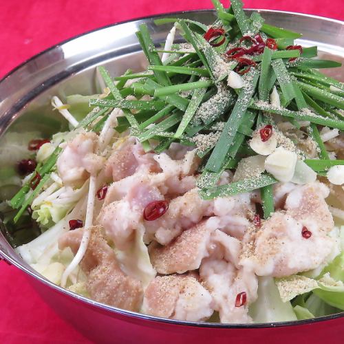 【平日限定 】「貸切OK」 もつ鍋付き＆デザート付き全10品＋【120分飲み放題付】4000円⇒3500円