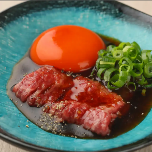 【新鮮ユッケ】炙りユッケ