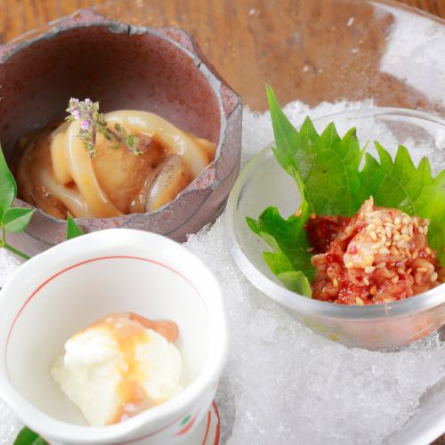 珍味3種盛り合わせ