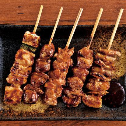 焼き鳥5本盛り合わせ