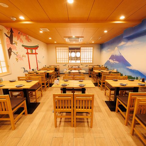 団体様は10名~、20名/30名/40名~最大150名様までご利用可能◎