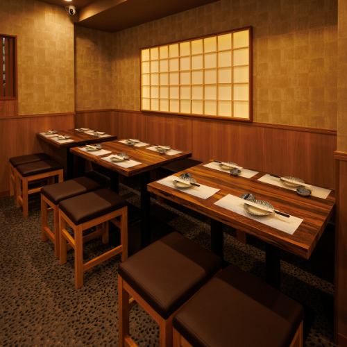 完全個室やテーブル席完備◎接待・会食・誕生日などに!