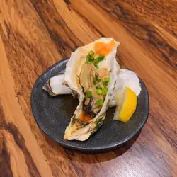 かき焼き/エイヒレ/殻付き 帆立バター