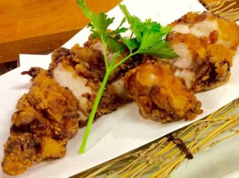 にく源秘伝の鶏唐揚げ