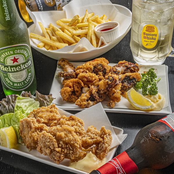 【揚げ物各種】サクッとした揚げ物はお酒のおつまみとしてもおすすめ！《200円(税込)～》
