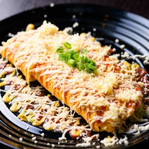 韓国風チーズ卵焼き