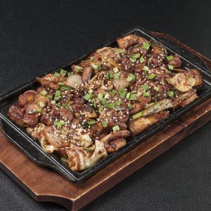 辛い豚炒め