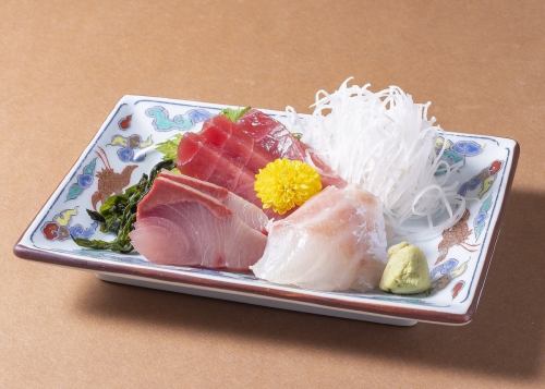 3 types of sashimi