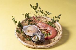 Seafood Hamayaki B set