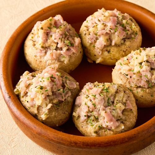 European-style roasted mushrooms