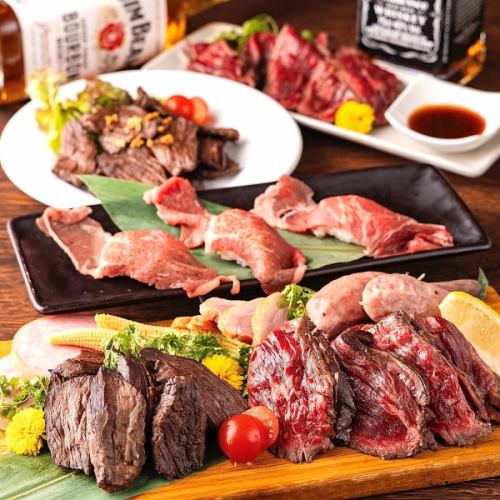 《肉料理も食べ放題》お昼からの贅沢を。12時から営業中◎肉も刺身も全メニュー食べ飲み放題コース5000円
