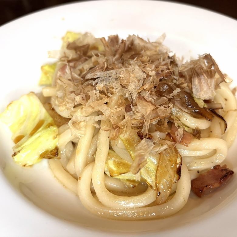 あっさりポン酢風味焼うどん