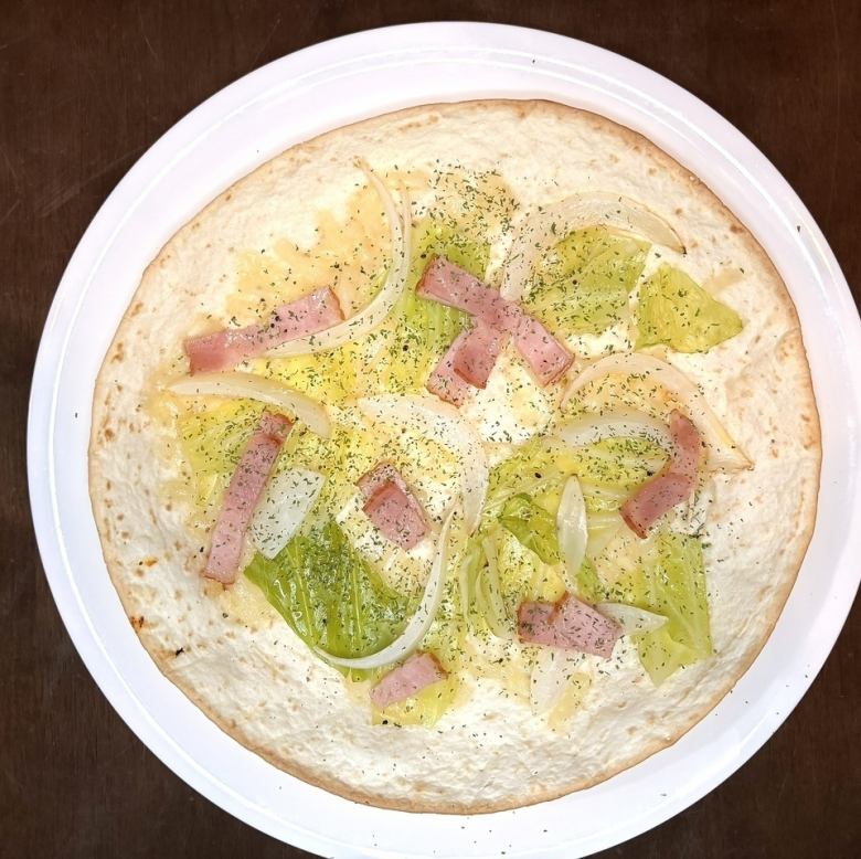 野菜チーズピザ