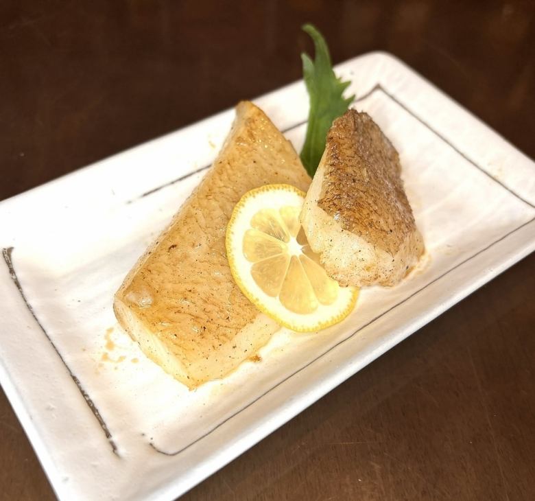 カレイの塩焼き