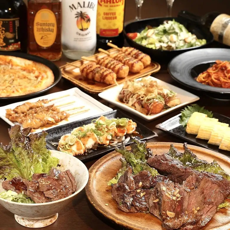 贅沢な肉メニューも豊富!