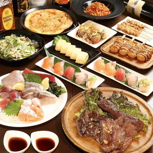 【昼宴会で贅沢に】12時～17時まで無制限食べ飲み放題★