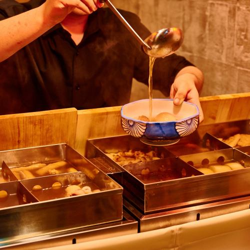 【当店自慢のおでん】飲み放題付き！品川でおすすめ＆おしゃれ！人気のおでんを個室でゆったり堪能
