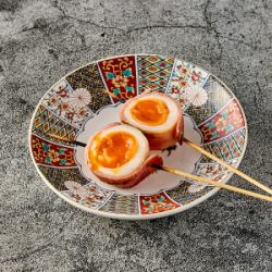 半熟卵ベーコン