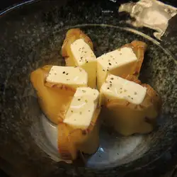 いぶりがっことクリームチーズ