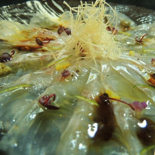 鮮魚のカルパッチョ