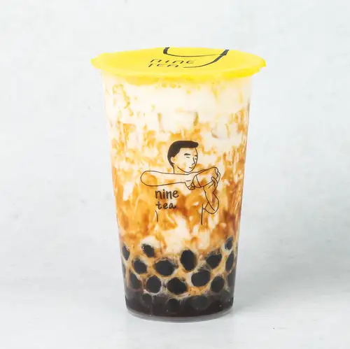 黒糖タピオカラテ