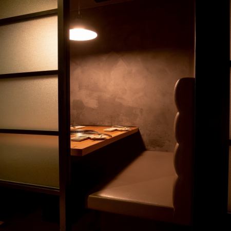 영업개인실은 접대나 소중한 모임에... 손님만의 특별한 고기 공간에서 「복」 자랑의 상질의 고기를 즐겨 주세요.