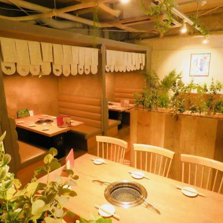 We are accepting reservations for welcome parties and farewell parties for local companies and groups.Enjoy a yakiniku banquet in a stylish meat space that can accommodate up to 67 people!For groups, if you have any questions such as seats, please feel free to call us ♪