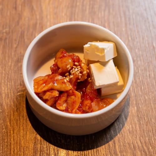 チャンジャクリームチーズ