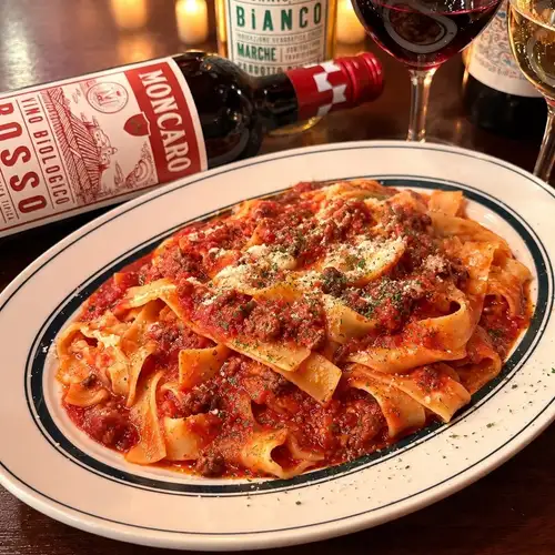 Wagyu Bolognese with Red Wine
