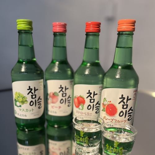 韓国のお酒が充実しております！