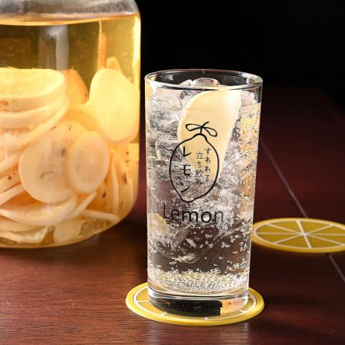 糸島レモン漬け込みサワー