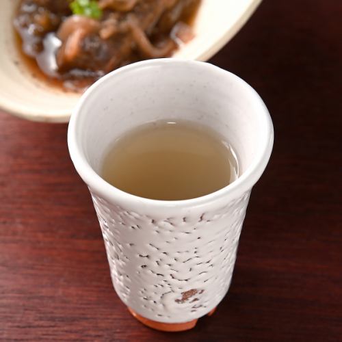 〆の一杯「しじみ汁」は無料でご提供♪