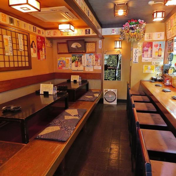 [A large number of guests are welcome!] There is a seat that can be used according to the number of people in our shop ♪ It is possible to prepare course dishes with more than 10 people, as well as single dishes, of course. Please call me ☆