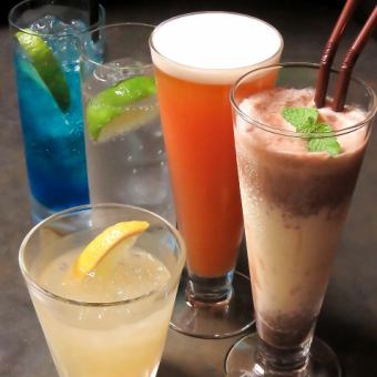 【2次会・2軒目使いに！】マカナ2次会コース全2品 2H飲み放題付 2500円