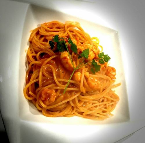 エビーのロゼパスタ