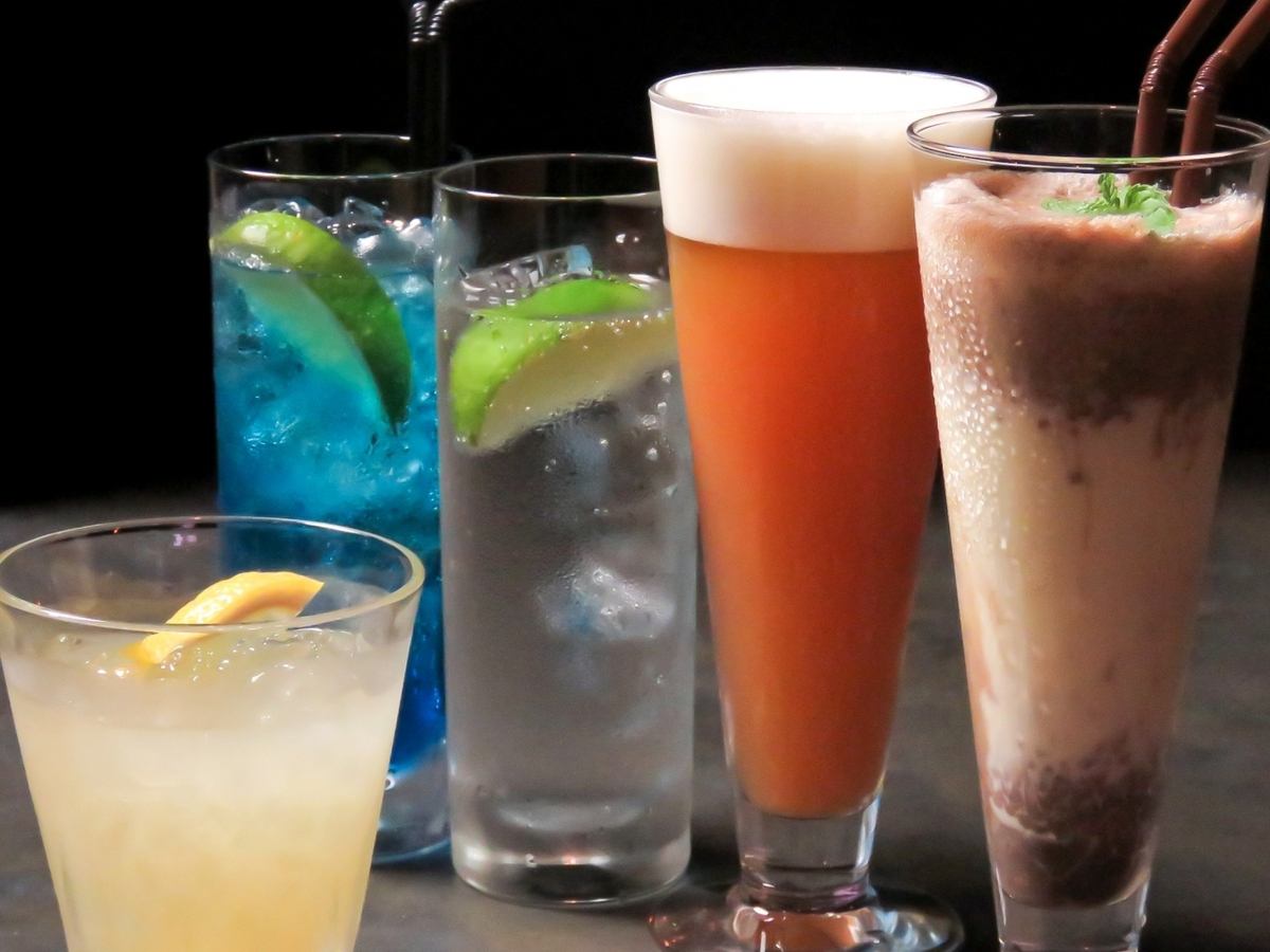 日・祝・火～木【単品飲み放題】 2時間(L.O 90分) 1430円(税込)